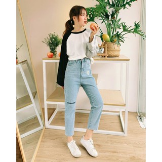 SET (có tách lẻ): CHUN TOP + DAISY JEANS
