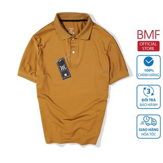 Áo Polo nam cổ bẻ chất liệu vải thun cá sấu co giãn thấm hút mồ hôi thoải mái vận động BMF
