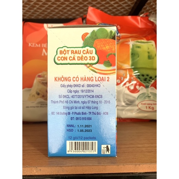 Bột Rau Câu Con Cá Dẻo Hiệp Long