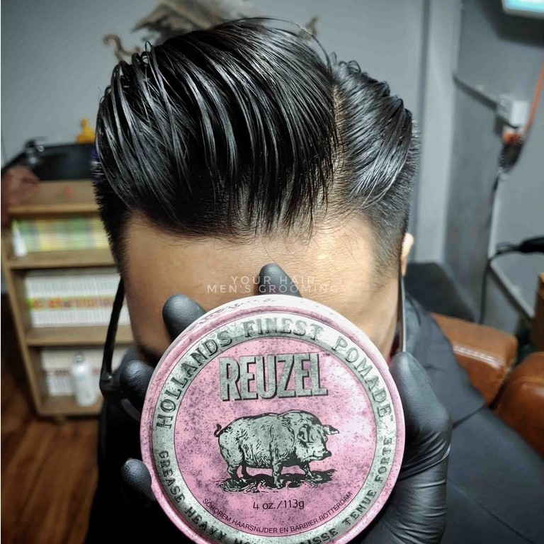 Sáp vuốt tóc Reuzel Pink Pomade - 113g