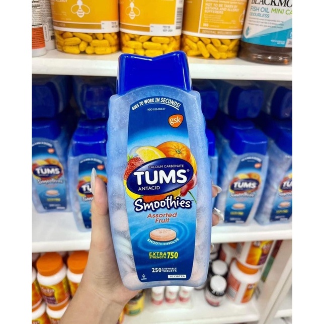 KẸO NGẬM TUMS ANTACID KIRKLAND SIGNATURE CHUẨN COSTCO USA