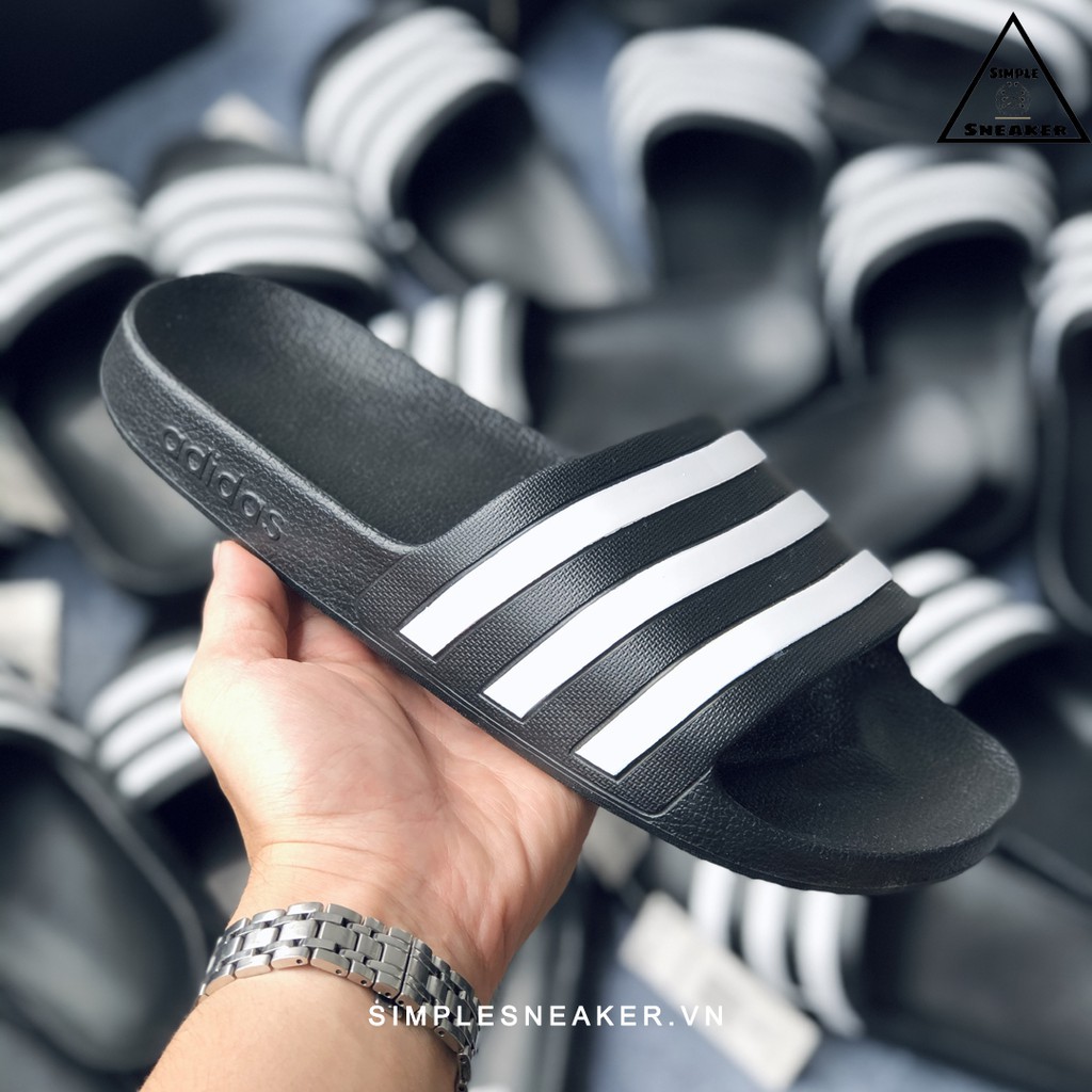 [Adidas giày]Dép Adidas Aqua Chống Nước Chính Hãng 🔴FREESHIP🔴 Adidas Aqua Slide  - Dép Nam Quai Ng ?