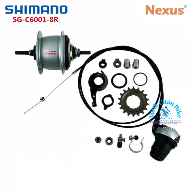 Đùm số trong 8 số Shimano Nexus SG-C6001-8R . Shimano Nexus SG-C6001-8R 8 numbers in 8 numbers