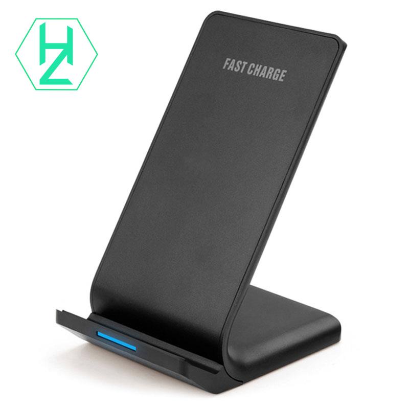 Wireless Charger 15W Fast Charging Station for iPhone Samsung Black