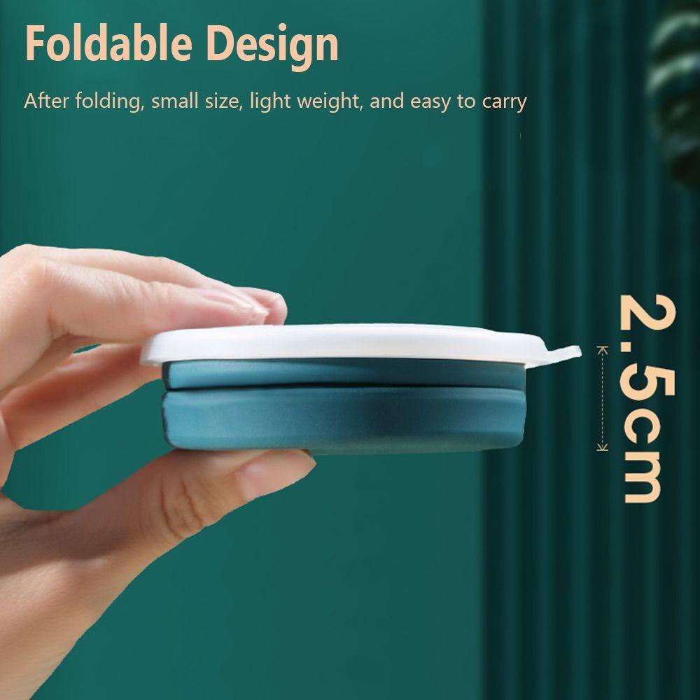 Cốc Nước 320ml Bằng Silicone Có Thể Gấp Lại Tiện Dụng