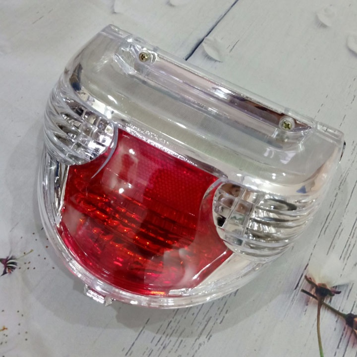 Dàn áo xe JUPITER V   nhựa ABS cao cấp màu Bạc  Cụm đèn hậu xe Jupiter V - SPA-DG-JuV