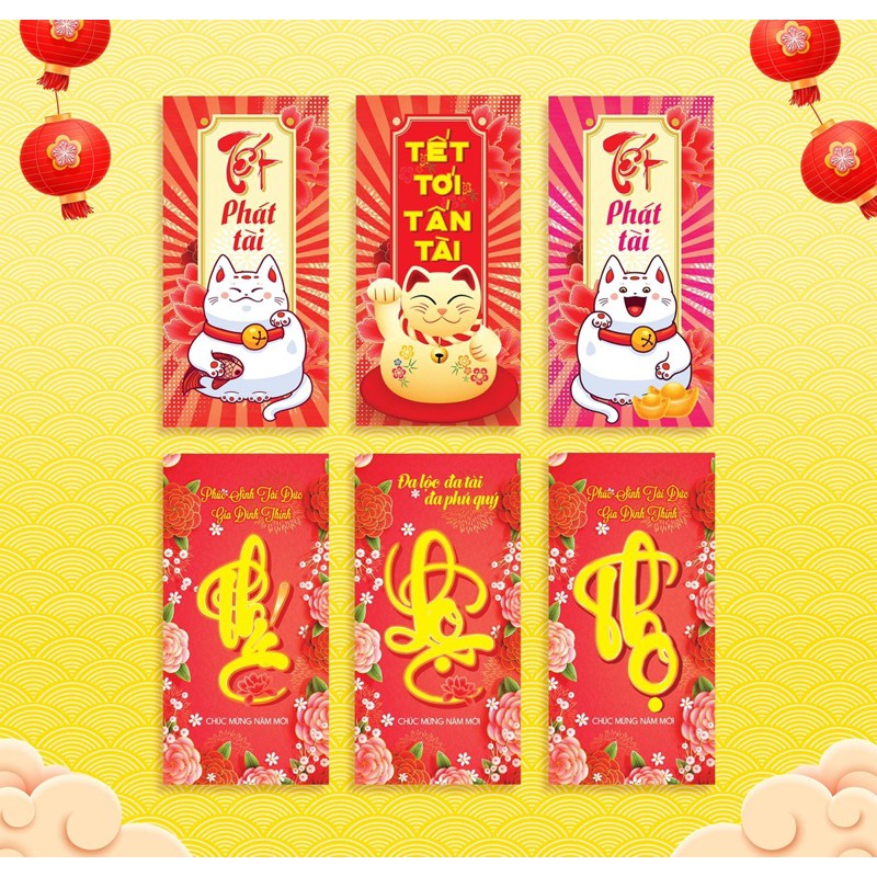 SET LÌ XÌ TRUYỀN THỐNG - giao hình ngẫu nhiên