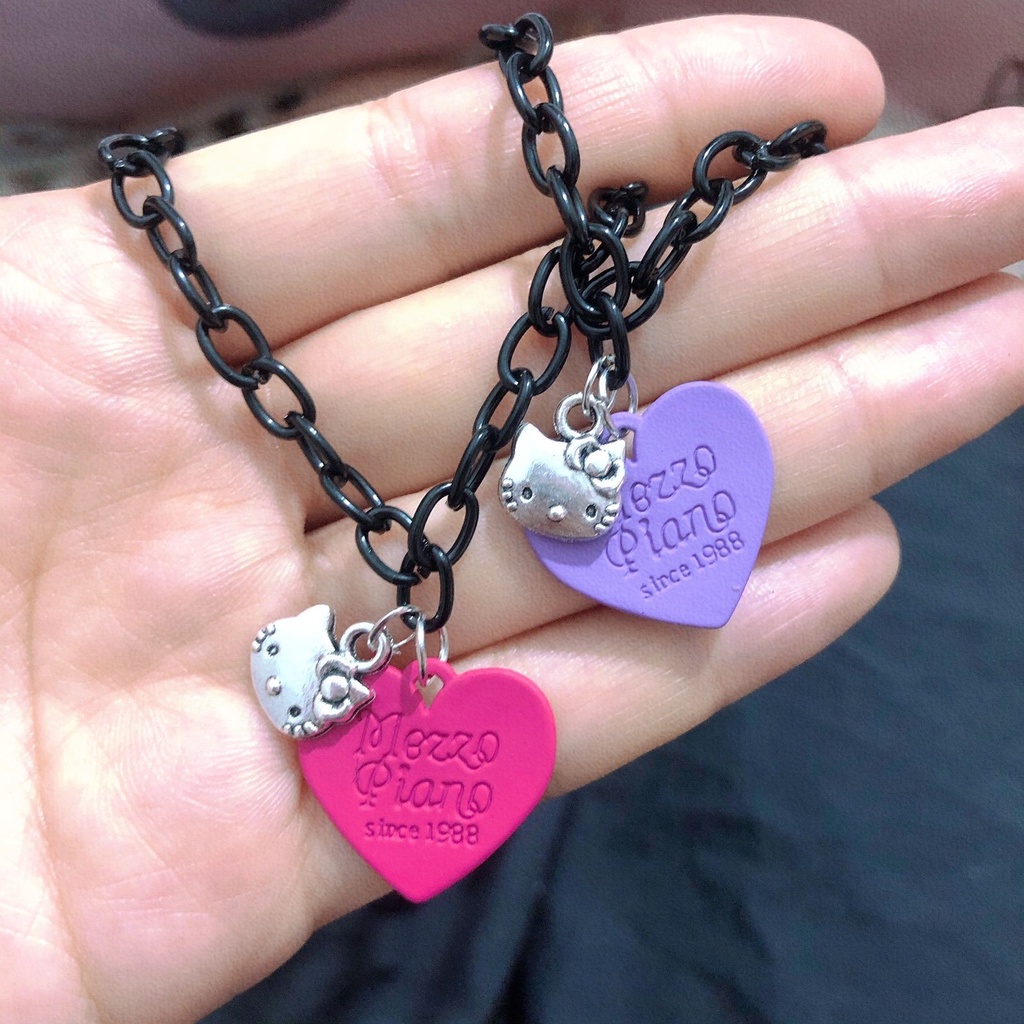 Vòng cổ Mặt Hello Kitty Đáng Yêu Thời Trang Cho Nữ
