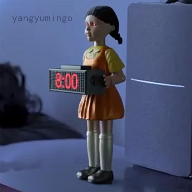 Đồng hồ báo thức để bàn hình mực chơi game độc đáo