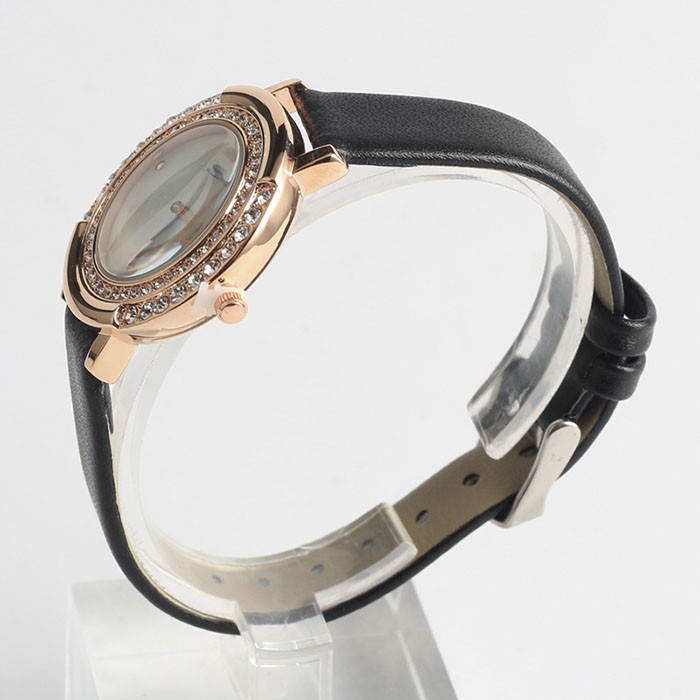 Đồng Hồ Nữ GOGOEY 291 Viền Đá Cao Cấp Chống Nước 3ATM Dây Da Trẻ Trung | BigBuy360 - bigbuy360.vn