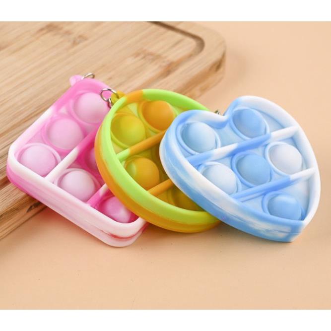 Đồ Chơi Bóp Tay Xả Stress Nhiều Màu Sắc Độc Đáo 2021- Pop It Fidget Toys 2021 - có sẵn kkbgx