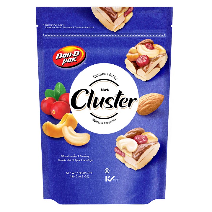 CLUSTER ĐIỀU, HẠNH NHÂN VÀ NAM VIỆT QUẤT 180G