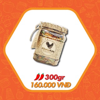 Khô gà Lá chanh Cay 500g - KhoGaKay đồ ăn vặt Hà Nội
