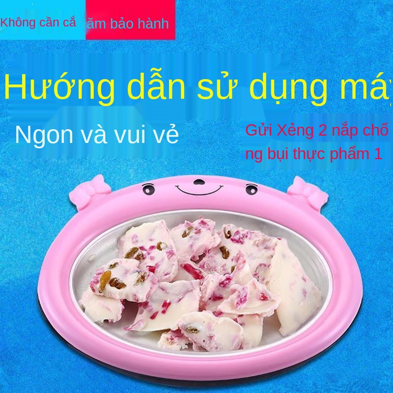 Chuyên bán máy làm sữa chua chiên đá gia dụng mini trẻ em kem cháo bào