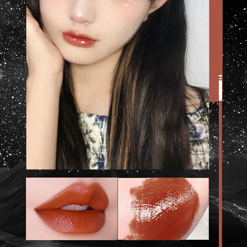 (Hàng Mới Về) Son Bóng Qipin Hiệu Ứng Gương Lâu Trôi Chống Thấm Nước Làm Trắng Trang Điểm Hằng Ngày