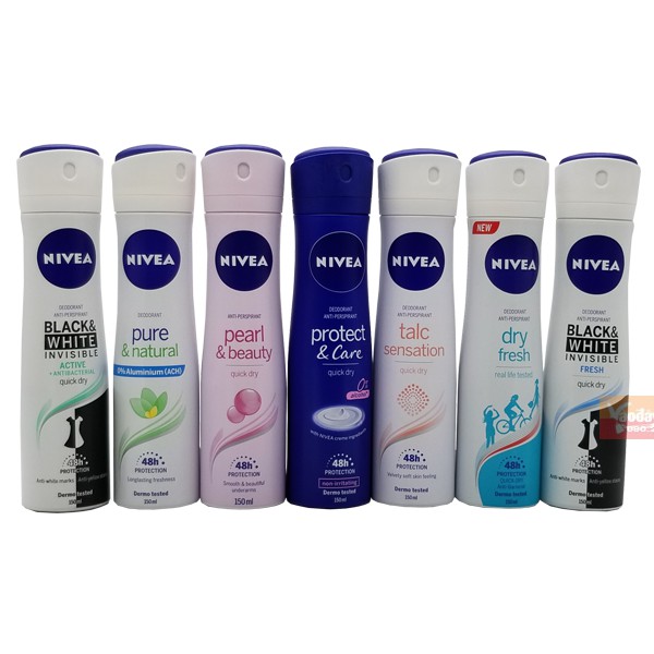 Xịt khử mùi toàn thân Nivea Đức 150ml 48 giờ [Chính hãng]