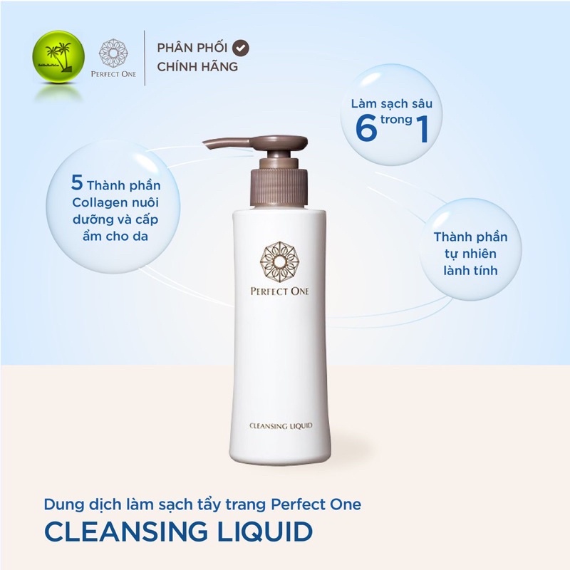 150ml Dung dịch làm sạch tẩy trang Perfect One Cleansing Liquid 150ml
