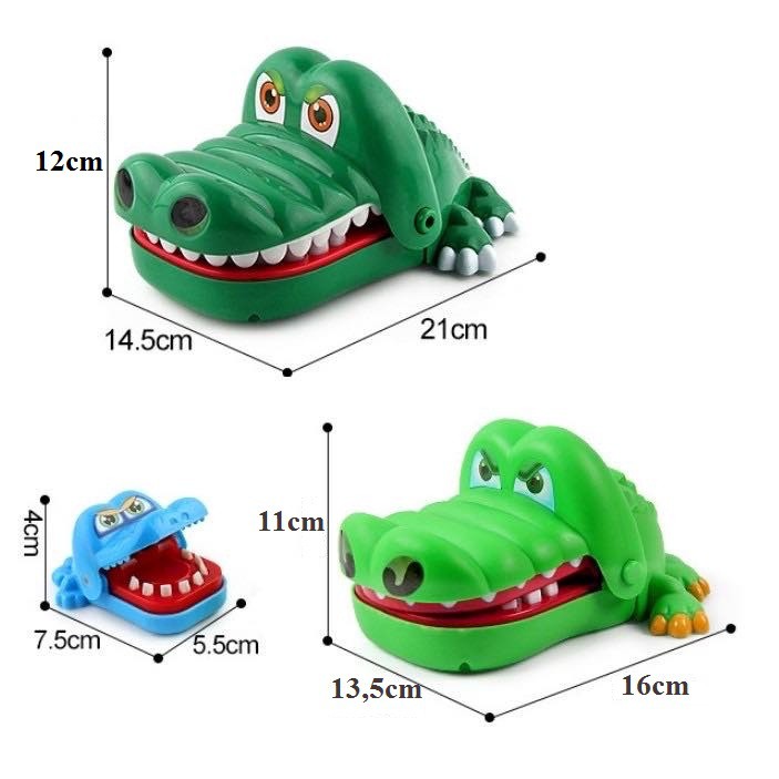 Khám răng cá sấu 2 hàm hình răng (Loại đặc biệt)