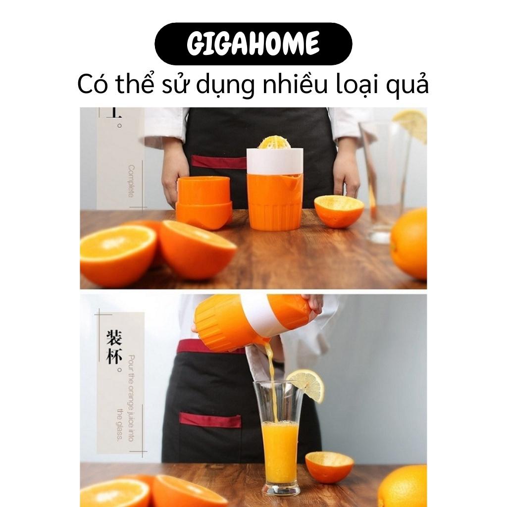 Vắt Cam GIGAHOME Bộ Ép Cam, Chanh Thủ Công Có Nắp Đậy Chắc Chắn, Nhỏ Gọn 4108