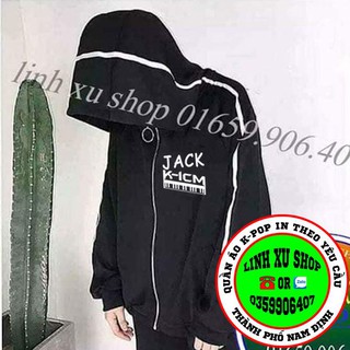 áo khoác K-ICM áo khoác JACK KICM có khóa kéo hàng đủ size S M L in theo yêu cầu cá nhân