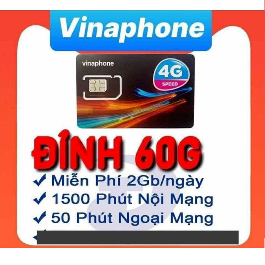 [ĐÃ LÊN GÓI] SIM 4G VINA TRỌN GÓI 1 NĂM, FREE DATA KHỦNG TỐC ĐỘ, CÓ THỂ NGHE GỌI, KHÔNG NẠP TIỀN, D500, D60G, VD149