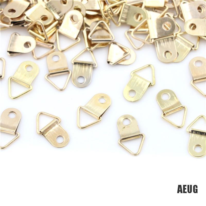 Set 100 Móc Treo Khung Ảnh Hình Chữ D 10x20mm