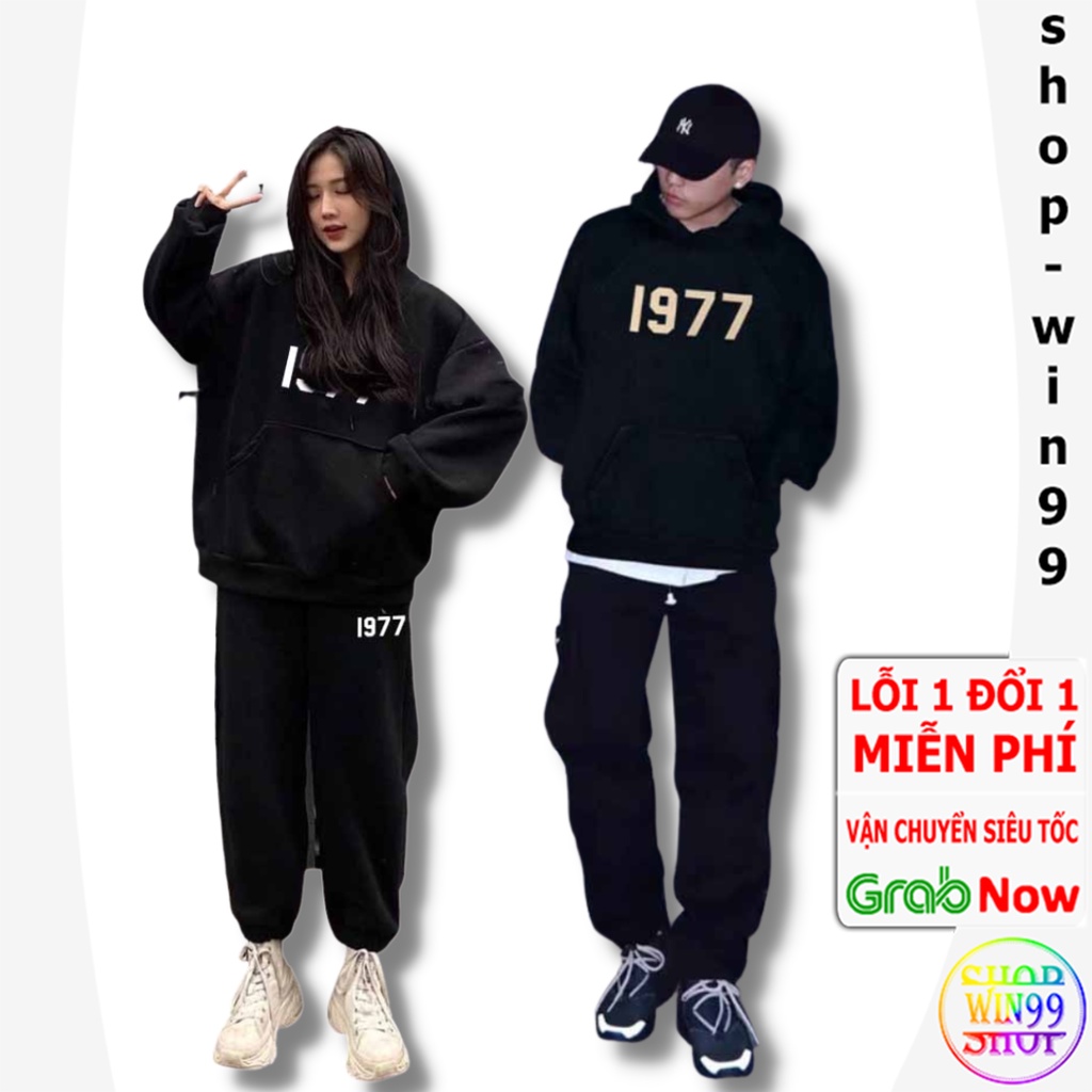 Đồ bộ nam nữ HOLY, quần áo thể thao thu đông mặc nhà dài tay cao cấp chất nỉ cotton vải đẹp dày dặn cổ tròn mẫu đẹp