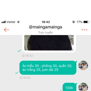 Combo cho khách