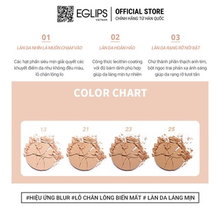 Phấn Phủ Dạng Nén Eglips Blur Powder Pact 9g