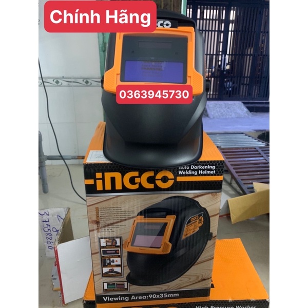 INGCO Mặt nạ Hàn điện tử AHM009