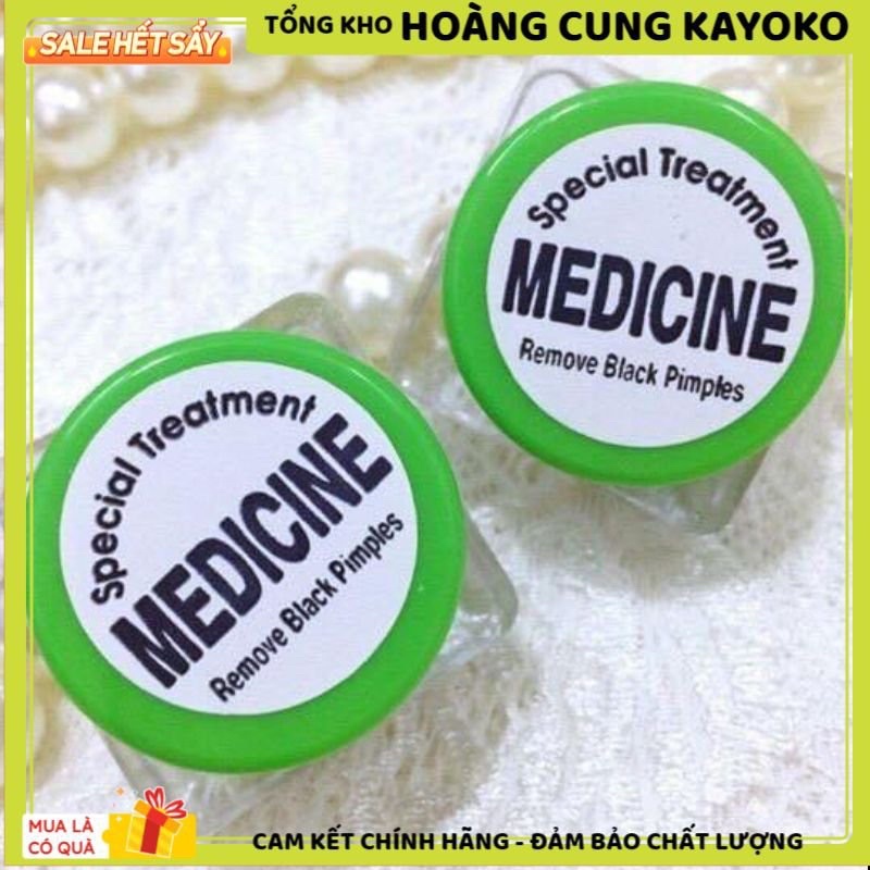 KEM MỤN MEDICINE, MỤN GÌ  CŨNG HẾT, ĐÁNH BAY MỤN HIỆU QUẢ 100%. KEM MỤN MEDICINE MỜ THÂM