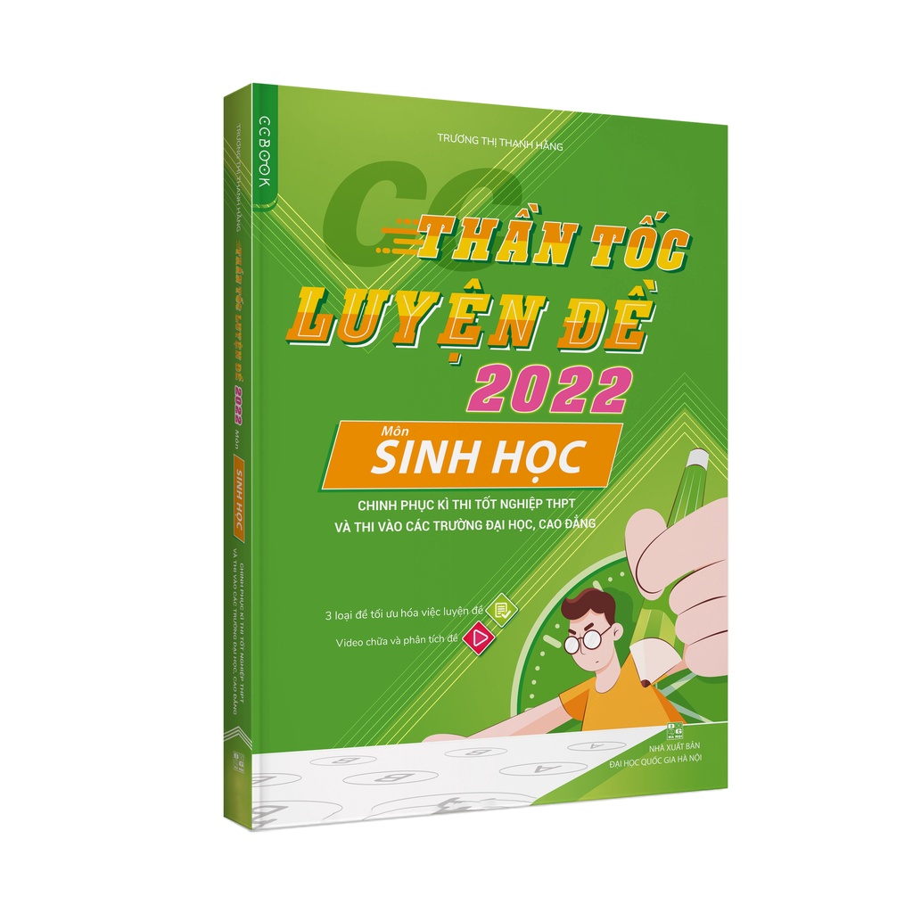 Sách - full bộ thần tốc luyện đề 2022 Chinh phục kì thi tốt nghiệp THPT QG Đại Học Cao Đẳng