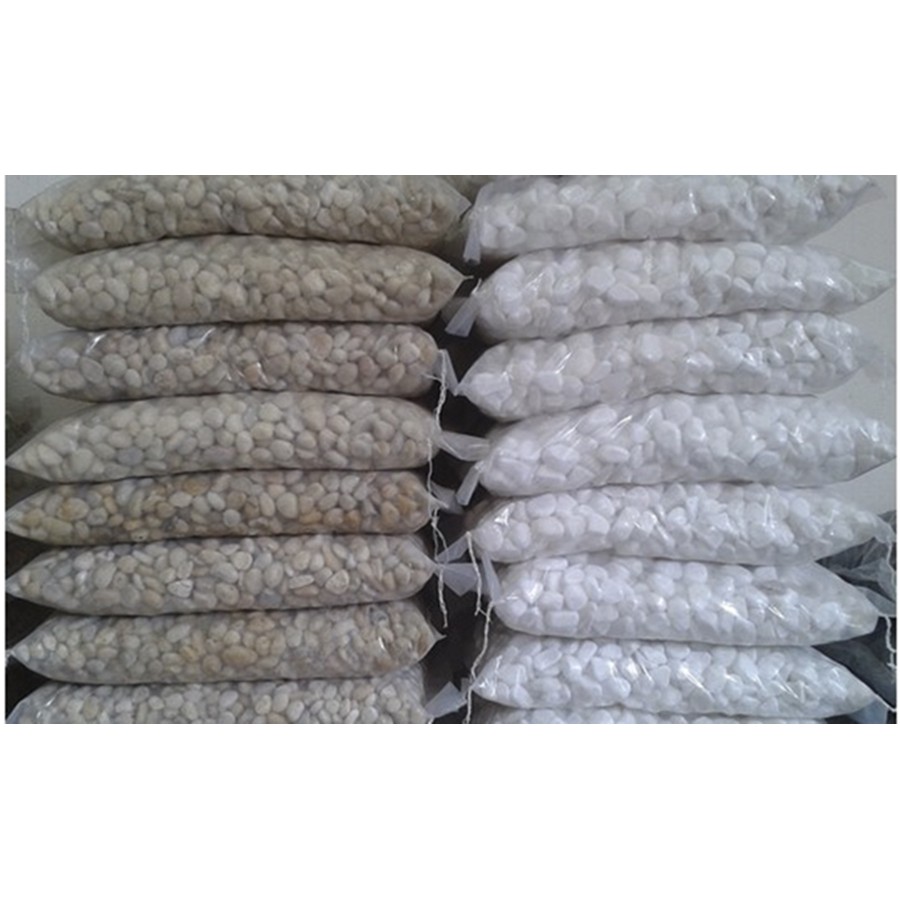 SỎI ĐÁ TRẮNG, SỎI ĐÁ NÂU TRỒNG CÂY, TRANG TRÍ TIỂU CẢNH LANDECOR