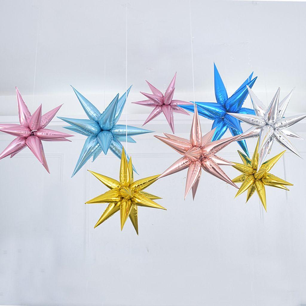 Bong Bóng Lá Nhôm Hình Nón Ngôi Sao Nổ GIOVANNI MIddle / Lớn Trang Trí Tiệc Tùng Cho Trẻ Em