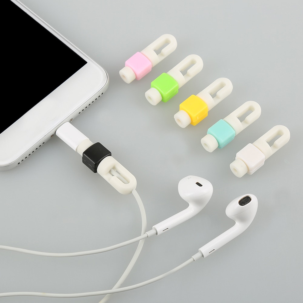 Phụ kiện bảo vệ dây cáp tai nghe cho Iphone