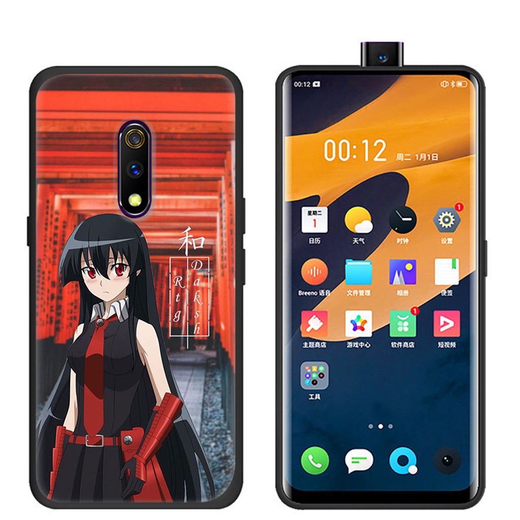 Ốp Điện Thoại TPU Silicon Mềm Hình Anime Akame Ga Kill Cho Realme Narzo 20 6 7 8 Pro 6i 7i 30A 89 Akame Ga Kill