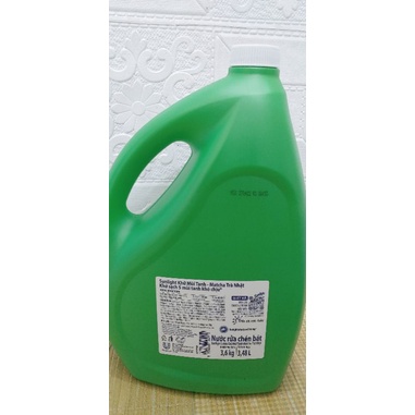 Nước rửa chén Sunlight chai 3.6kg (MỚI)