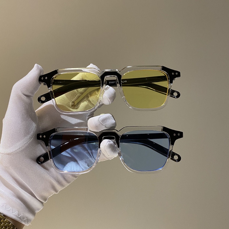 Kính Mát Tròng Vuông Phong Cách Âu Mỹ Thời Trang Cho Nữ