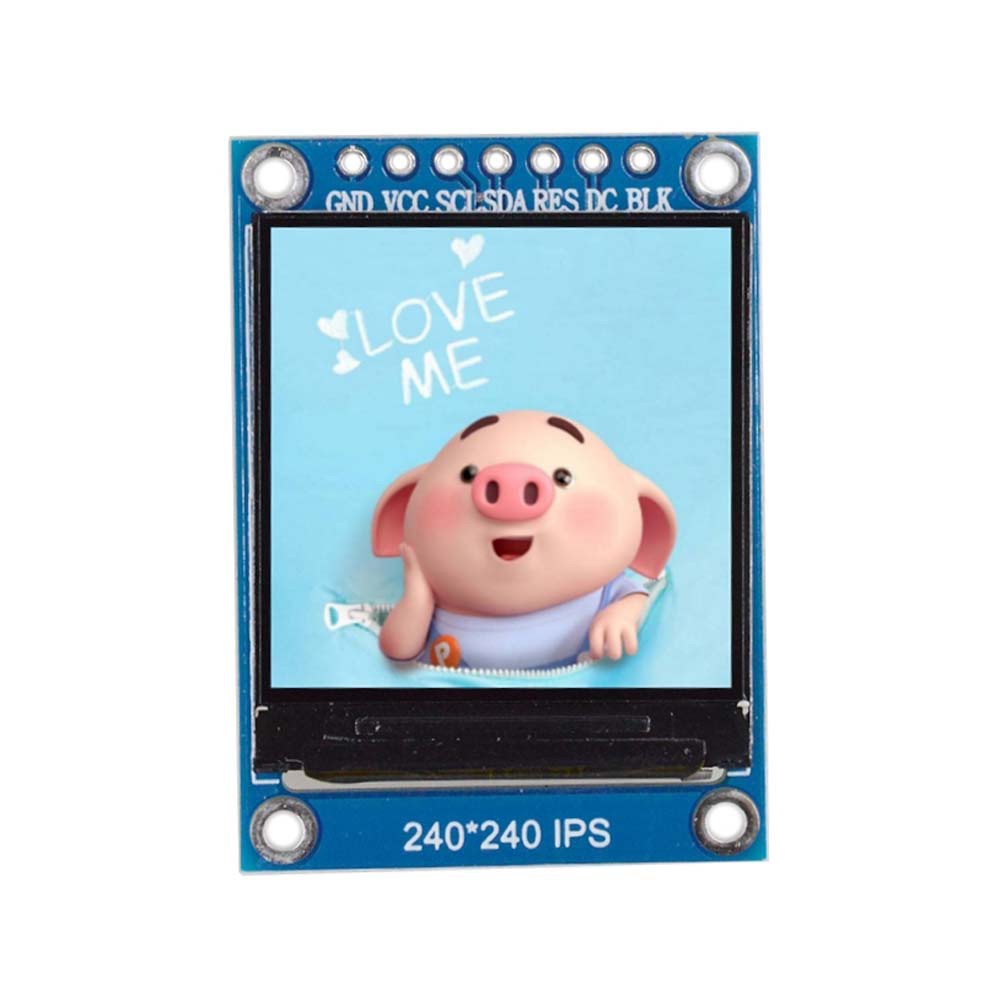 AUGUSTINA SPI TFT Display Not OLED LCD Screen Board LCD Module 0.96 1.3 1.44 1.8 inch Display Module Full Color IPS IC 80*160 ST7735 Drive Display