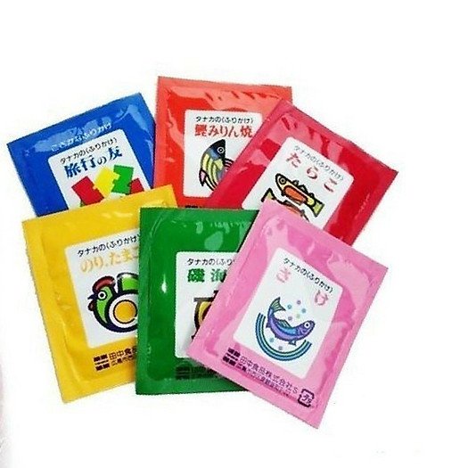 Gia vị rắc cơm 30 gói nội địa Nhật, gia vị rắc cơm túi 30 gói 6 vị cho bé ăn dặm - 𝐁𝐞𝐞 𝐡𝐨𝐮𝐬𝐞