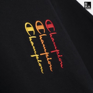 Áo Thun Champion, Heritage Repeat Script Logo T-Shirt