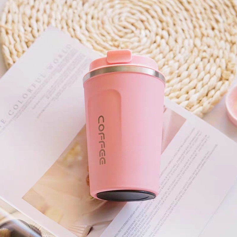 Bình Giữ Nhiệt - Bình Giữ Nhiệt Coffee Cách Nhiệt Cao Cấp Đựng Nước, Trà, Cà Phê Cầm Tay, Diện Mạo Mới, Mới về Kho