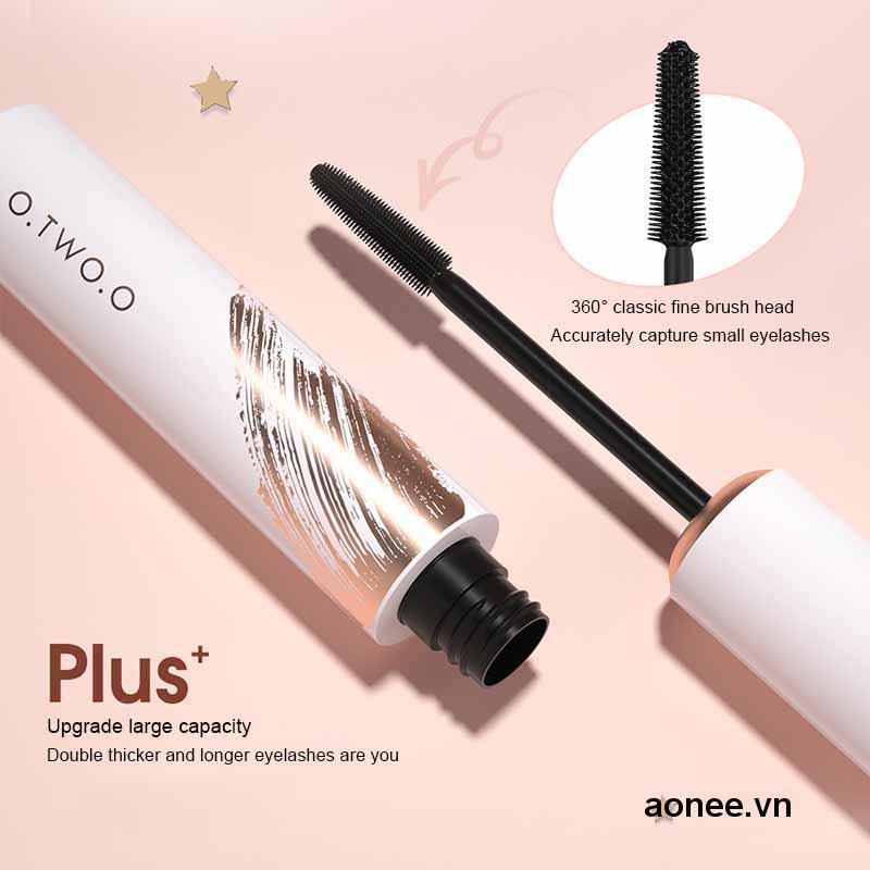 ✨✨O.two.vn Mascara Uốn Cong Làm Dày Lông Mi Kháng Nước Chống Thấm Mồ Hôi