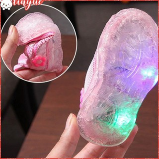 Giày Thể Thao Hello Kitty Có Đèn Led Cho Bé Size 21-30