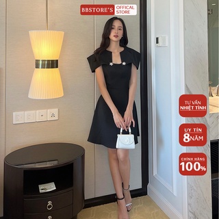 Bbstore's đầm xòe tay bèo dự tiệc sang trọng -d1254