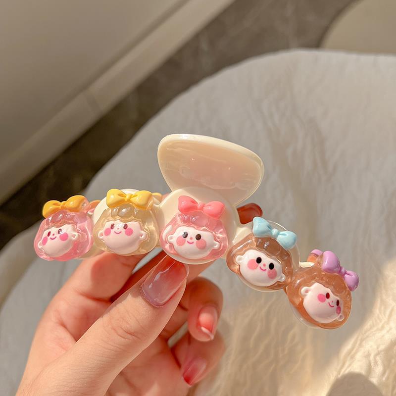 Kẹp Tóc Hình Gấu Và Dâu Tây Hoạt Hình Đáng Yêu Thời Trang Mùa Hè