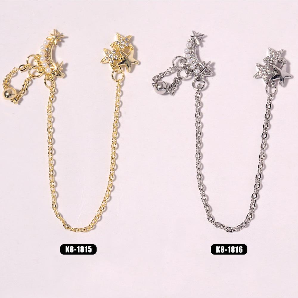 QQMALL Dây ChuyềN HìNh BướM / TráI Tim ĐíNh Đá 3D