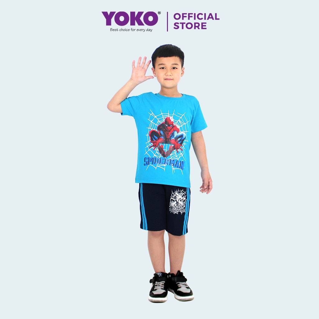 Bộ Quần Áo Thun Tay Ngắn Bé Trai (6-9 Tuổi) YOKO KID'S FASHION 21044T