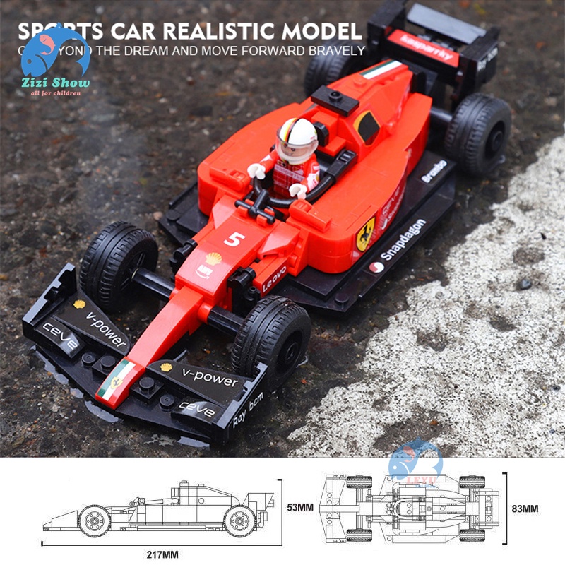 Mô Hình Đồ Chơi Lego Xe Đua Thể Thao Speed Champions F1