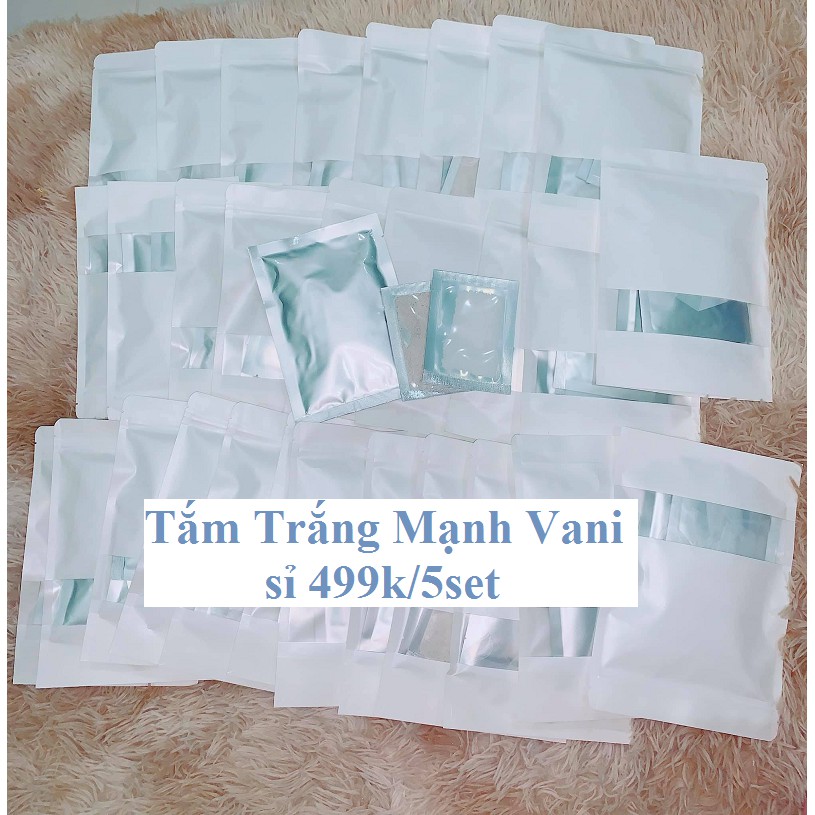 5 gói Tắm trắng làm sáng da, trắng bật tông loại mạnh giúp cải thiện tình trạng đen sạm do ăn nắng, phù hợp cho da body